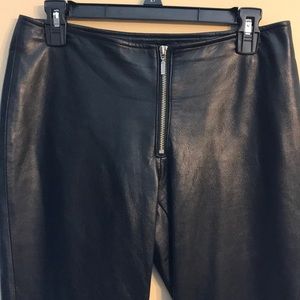 LOEHMANN’S IDENTIFY 100% GENUINE LEATHER PANTS